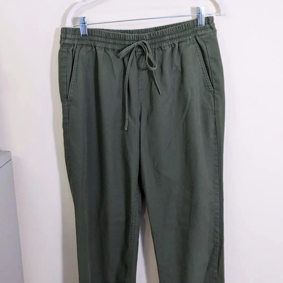 J CREW Green Jogger Pants Size 8 - Picture 2 of 4